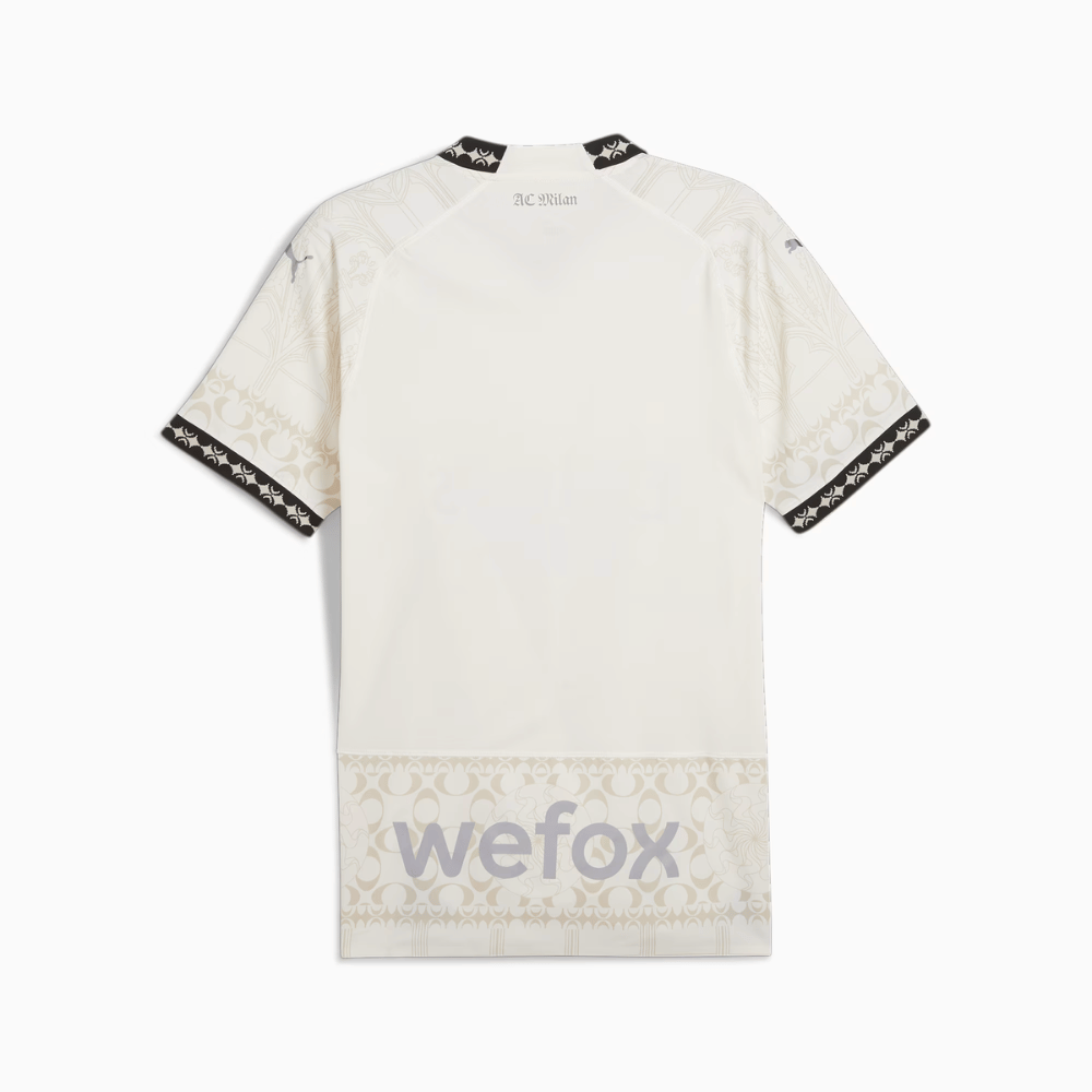 Pleasures x Puma Camisa AC Milan Jogador Masculina White - Droper