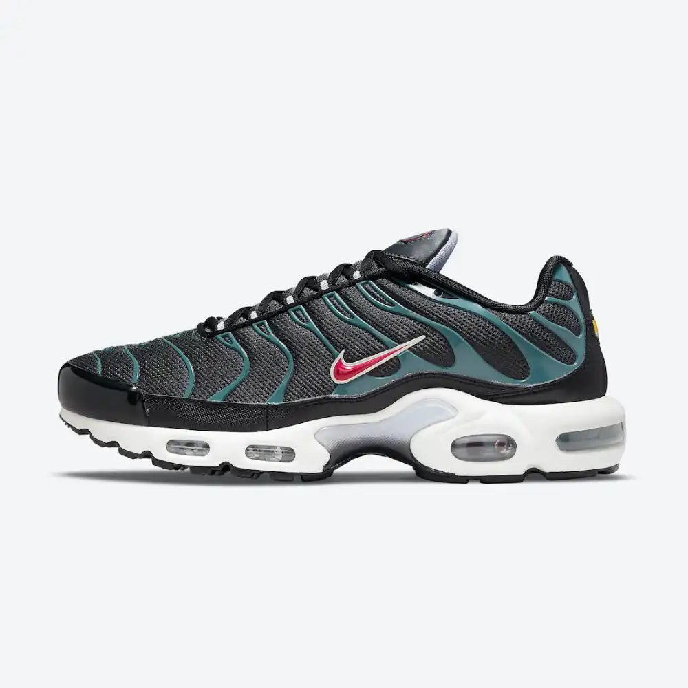 nike air max teal black and white