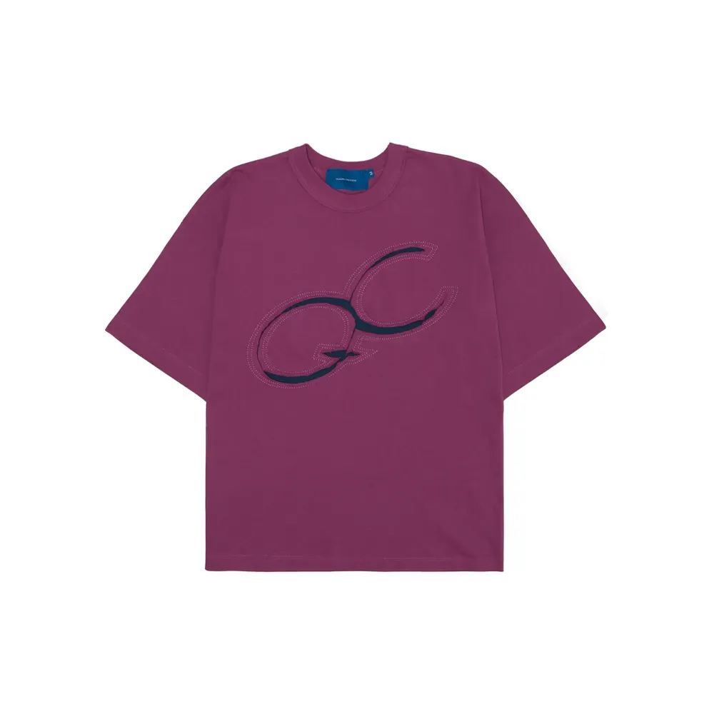 Camiseta Quadro Creations Understitch Magenta - Droper