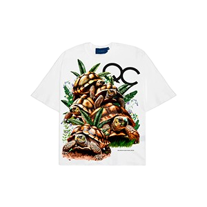 Camiseta Quadro Creations Slow and Steady Off White