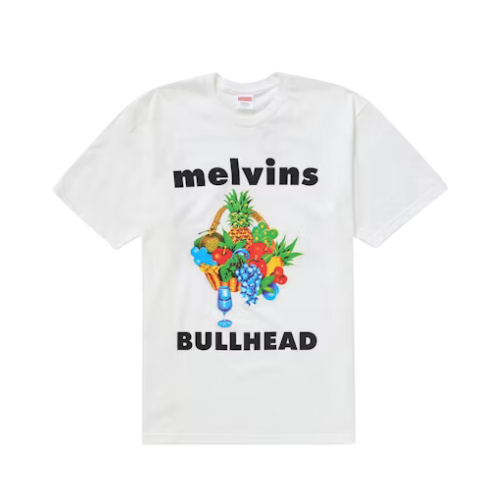 Camiseta Supreme Melvins Bullhead White