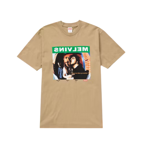 Camiseta Supreme Melvins Prick Khaki