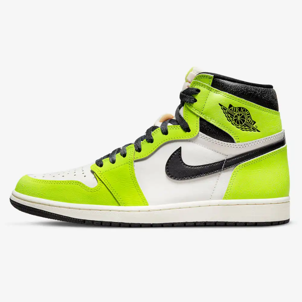 スニーカー NIKE AIR JORDAN 1 HIGH OG VOLT 27.5 Air Jordan 1 High OG Visionaire Volt - Droper