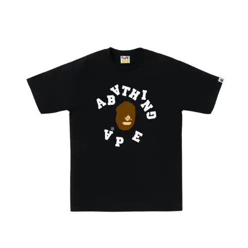 Camiseta BAPE Broken College Black