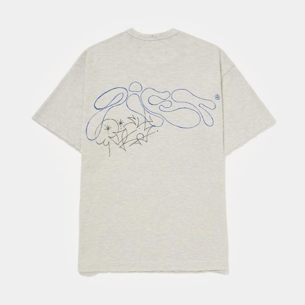 Camiseta Piet Grafitti Vintage Cinza foto 1