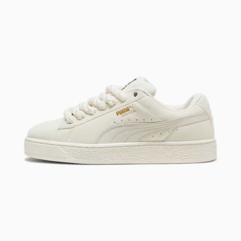 Eaphi PORTE ー FAUX SUEDE Puma Suede XL Rope Frosted Ivory Vapor Gray - Droper