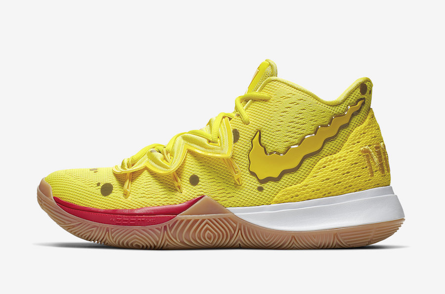 Nike kyrie spongebob sales release date